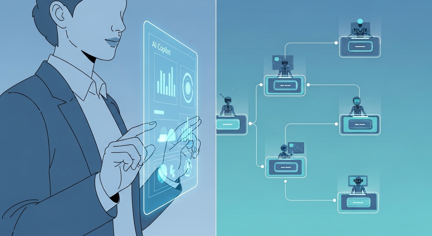 AI Copilots ಮತ್ತು AI Agents ನಡುವಿನ Difference ಏನು Daily Work ನಲ್ಲಿ ಯಾವುದು ಉಪಯೋಗಿ