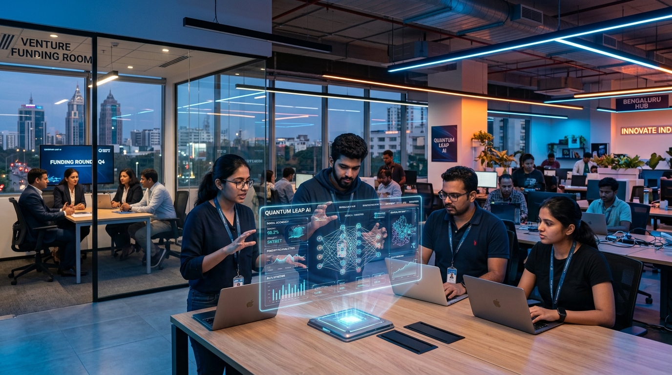 India AI Startup Boom 2026 attracting record investments across India.