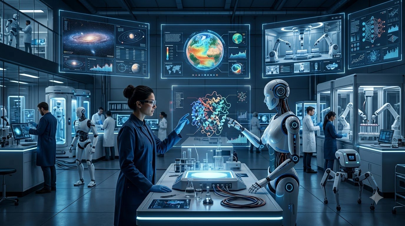 Agentic AI transforming scientific research through autonomous AI systems and intelligent research automation