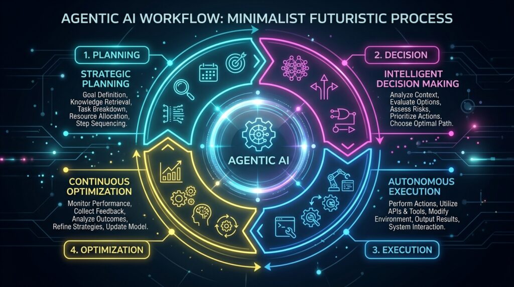 Agentic AI workflow process