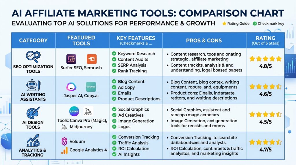 AI Tools for Affiliate Marketing