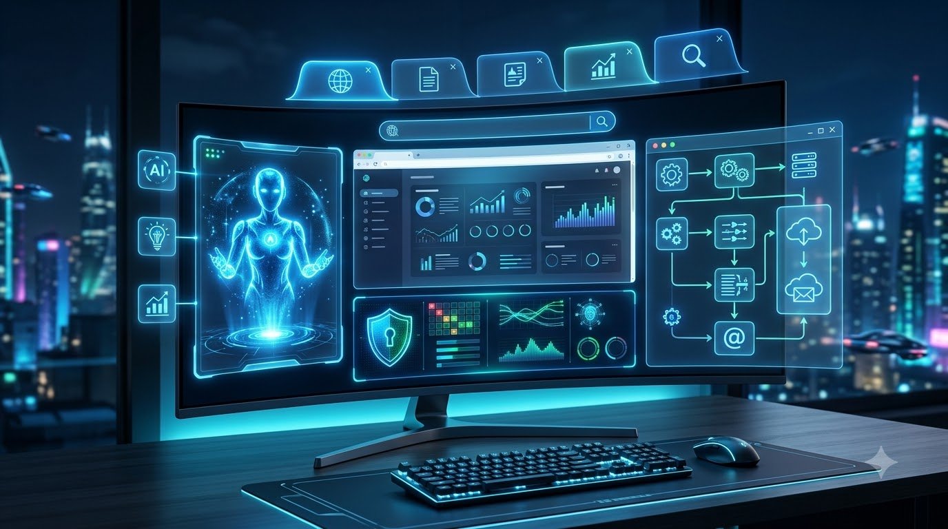 AI Browsers transforming the future of intelligent web browsing in 2026.