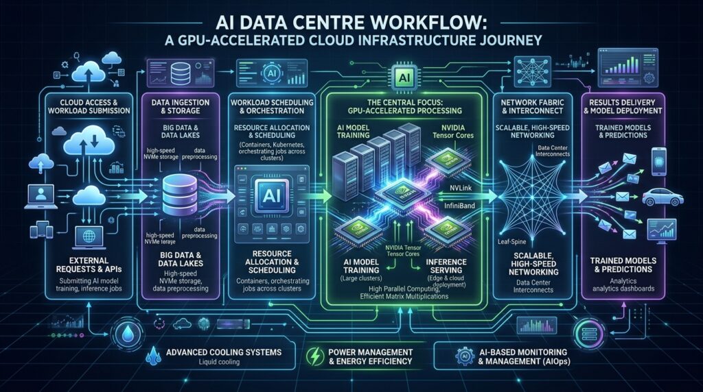 AI Data Centres workflow