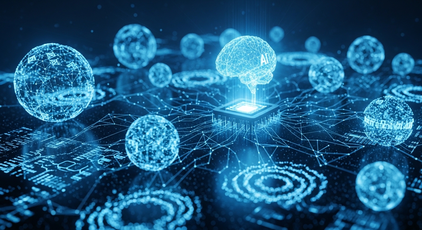 AI Dataset Kannada concept showing data used for AI learning