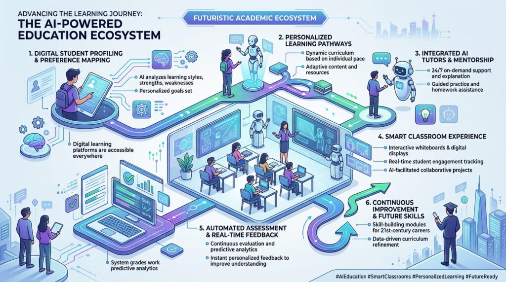 AI education workflow