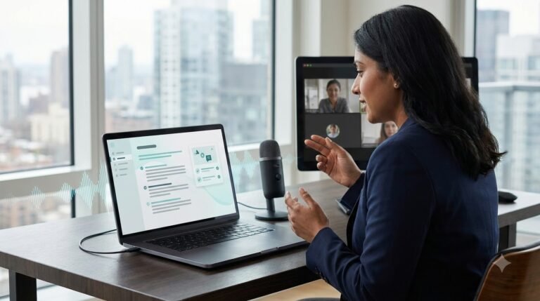 AI meeting notes tools creating meeting summaries and action items