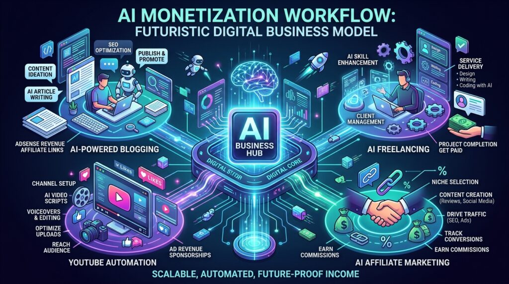 AI monetization workflow
