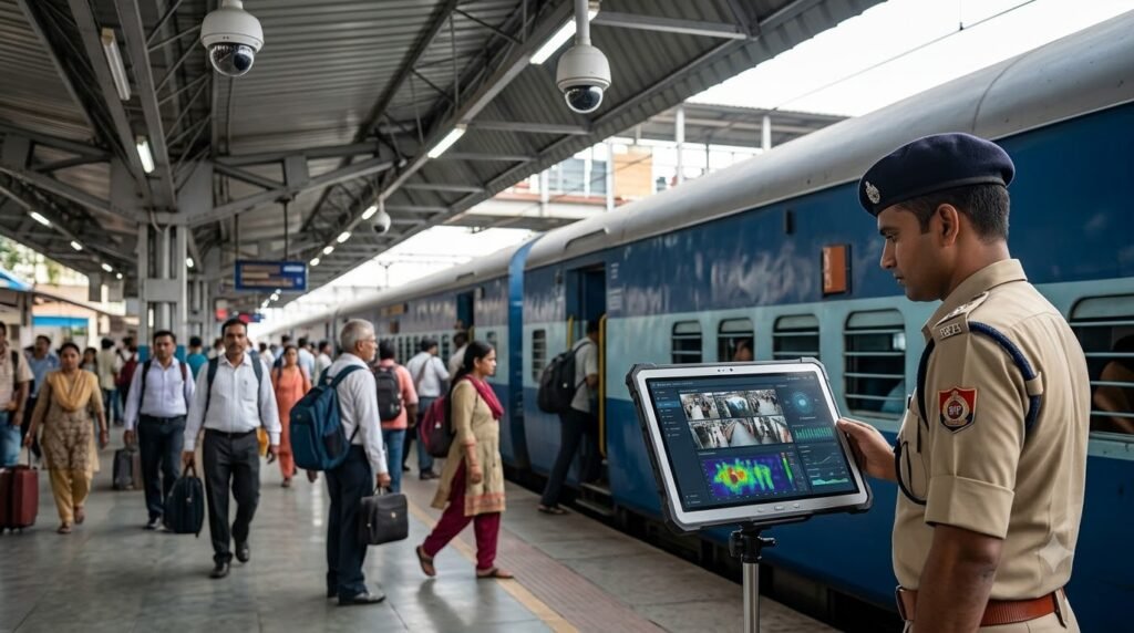 AI Railway Surveillance India: How Western Railway Is Using AI for Safer Railways.