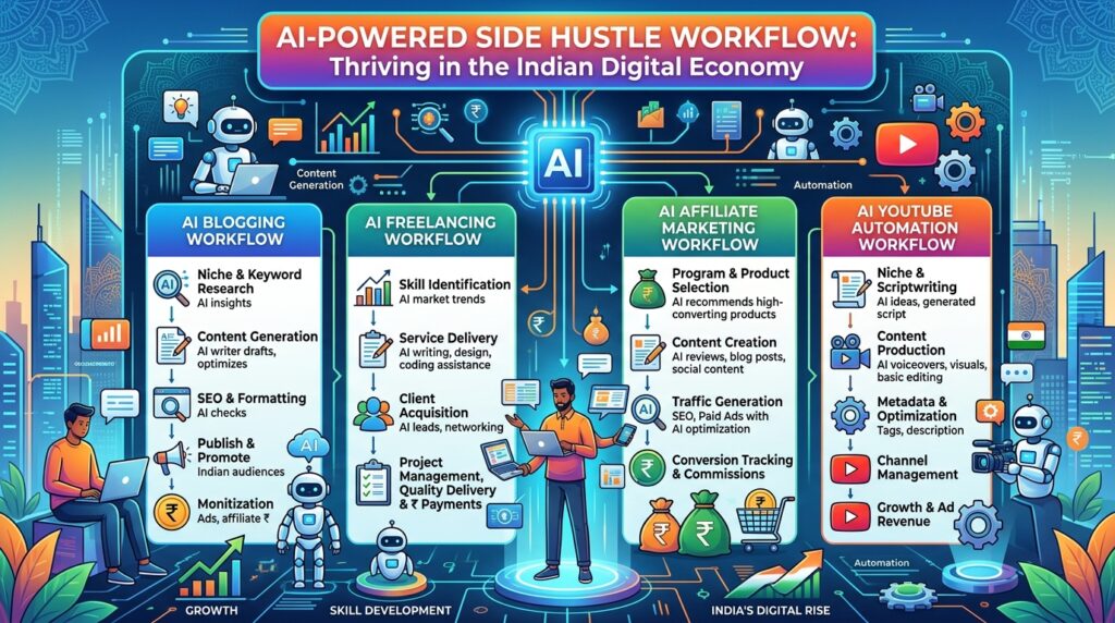 AI Side Hustles workflow