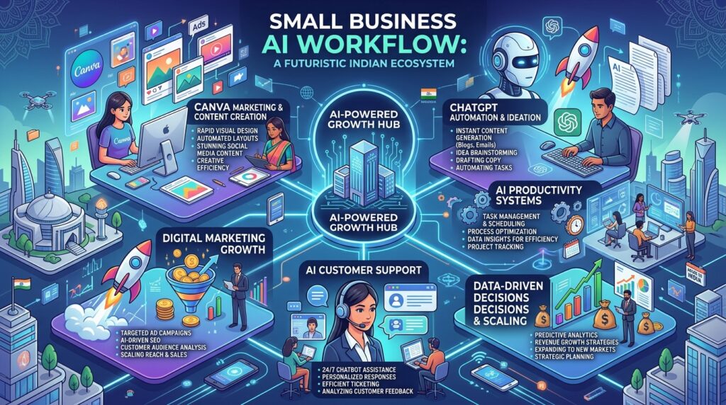 AI small business workflow