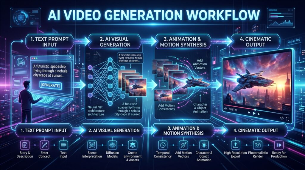 OpenAI Sora Video AI workflow