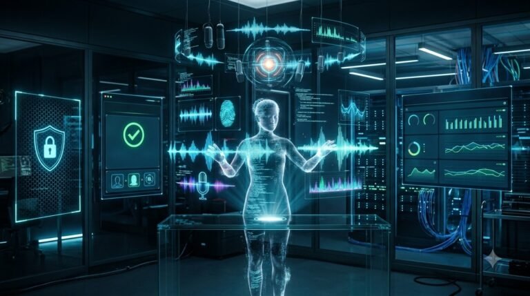 AI Voice Cloning ethics and safety with secure voice authentication.