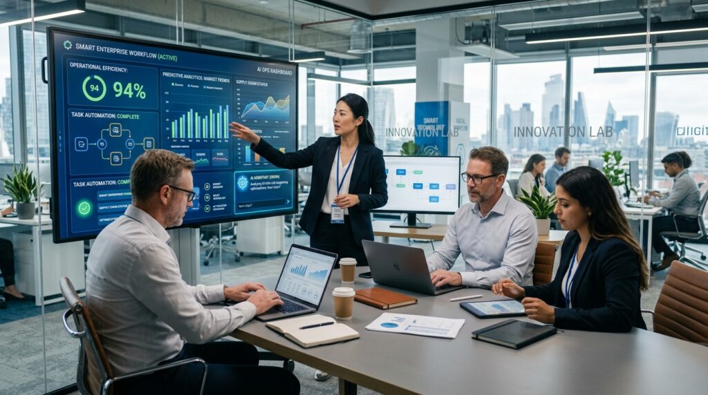 AI workplace automation and enterprise collaboration