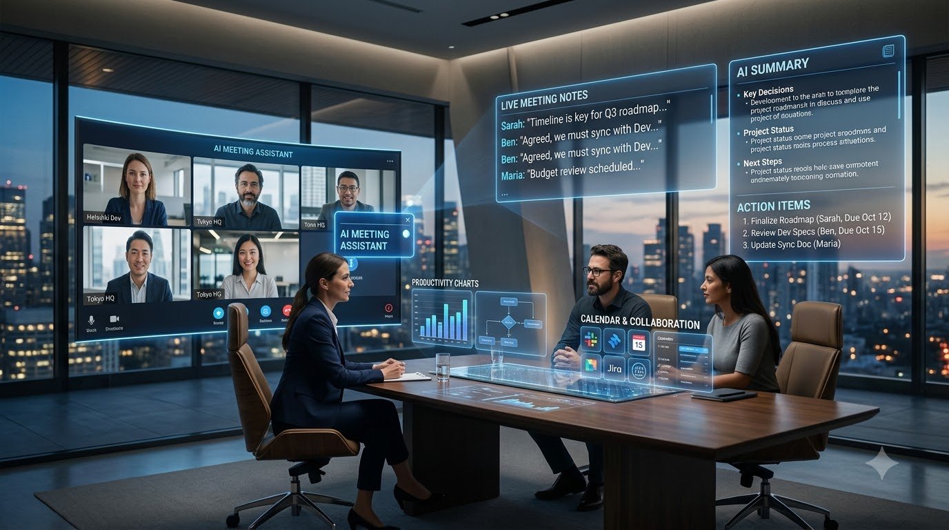 Best AI Meeting Assistants Compared: Notes, Summaries and Action Items