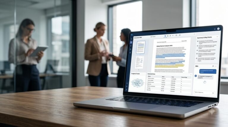 AI PDF Tools for summarizing, asking questions and extracting data from PDF documents