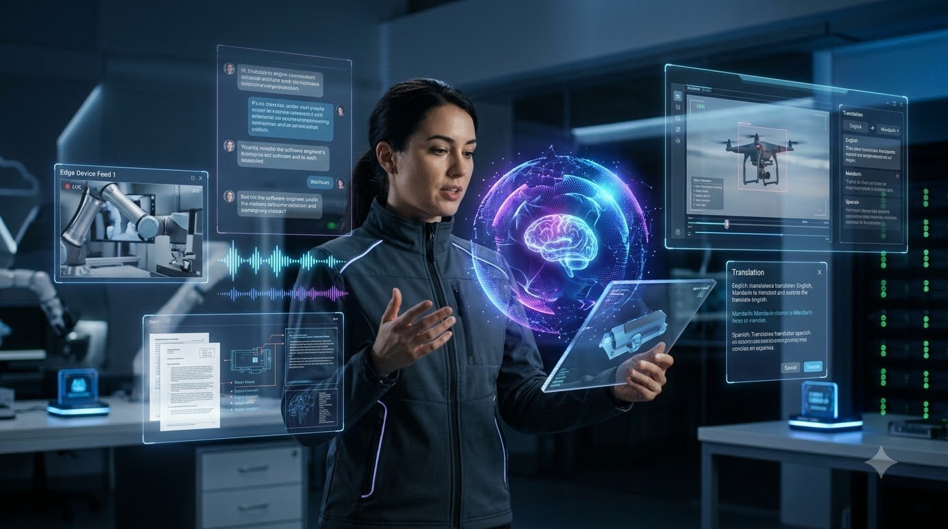 Multimodal AI Systems integrating text, image, audio, and video for smarter human-AI interaction.