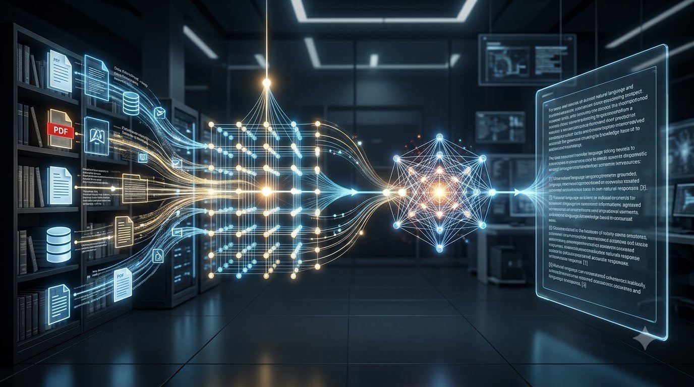 RAG AI using Retrieval-Augmented Generation to improve AI answers