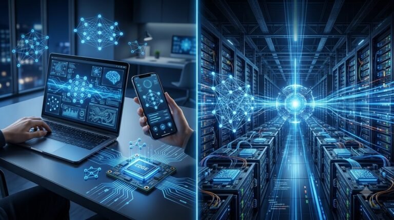 Small Language Models vs LLMs comparison for AI applications in 2026with Large Language Models (LLMs) for AI applications in 2026.