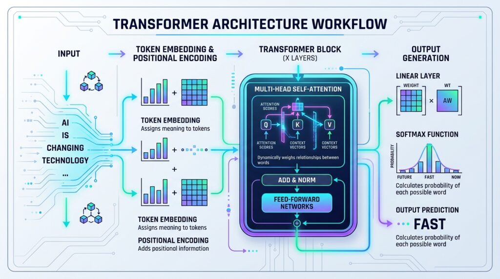 Transformer Architecture workflow