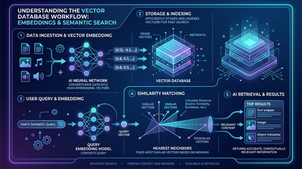 Vector Database workflow